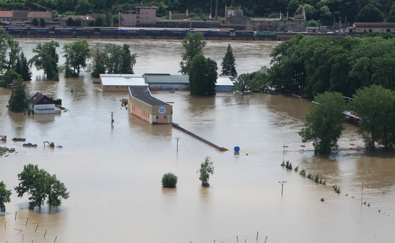 Povodně 2013 (Foto: Deník/Karel Pech) 1