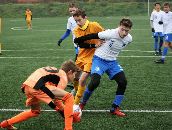 SK Rce U14 - Dukla Praha listop 2022 3