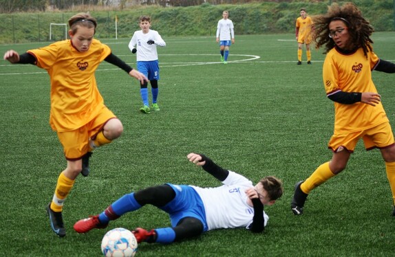SK Rce U14 - Dukla Praha listop 2022 5